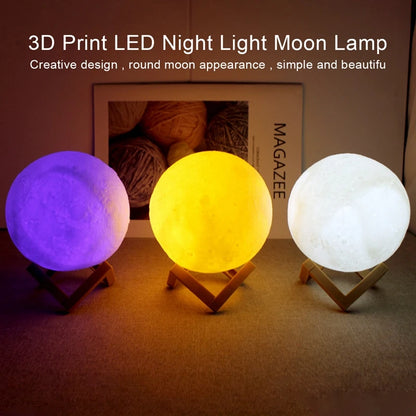 Celestial Glow Cordless Moon Light